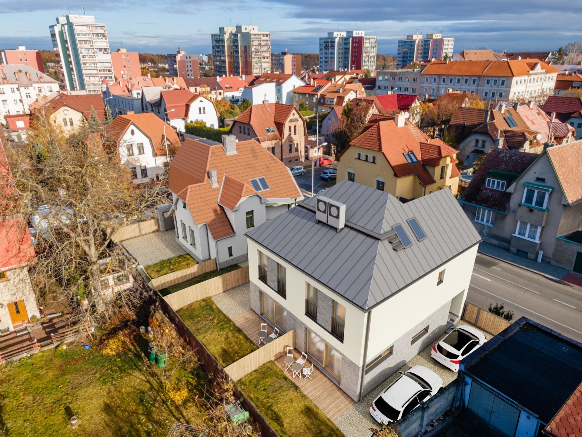 Dvě bytové jednotky 4+kk v Kladně, ul. K Nemocnici