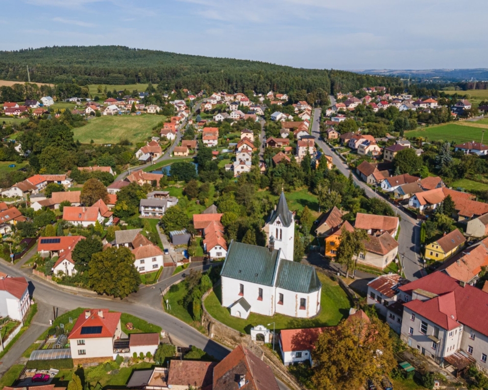 Pozemek k bydlení v Trhovém Štěpánově