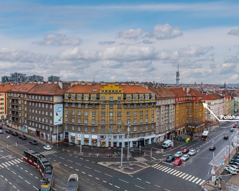 Pronájem prostorného bytu 3+1, 75 m2 v blízkosti centra metropole